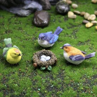 Mini Birds and Nest