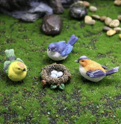 Mini Birds and Nest