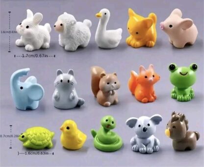 Fairy Garden Animals Assorted 5pc - Image 2