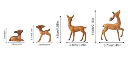 Mini Deer set 2pc - Image 2