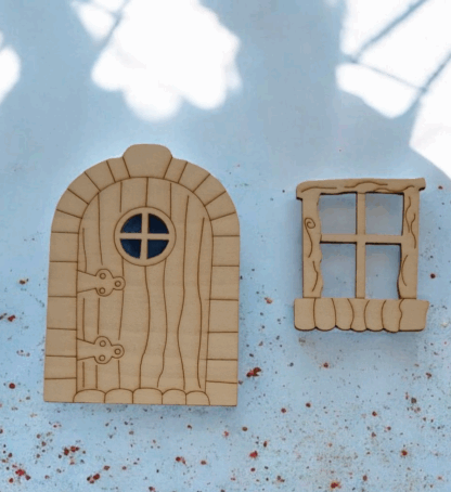 DIY Fairy door & window set (Random) - Image 3