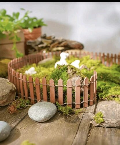 Wooden fence