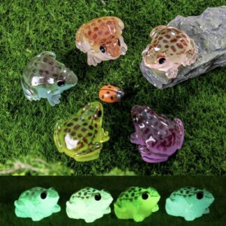 Mini Frog – Glow in the dark 2pc