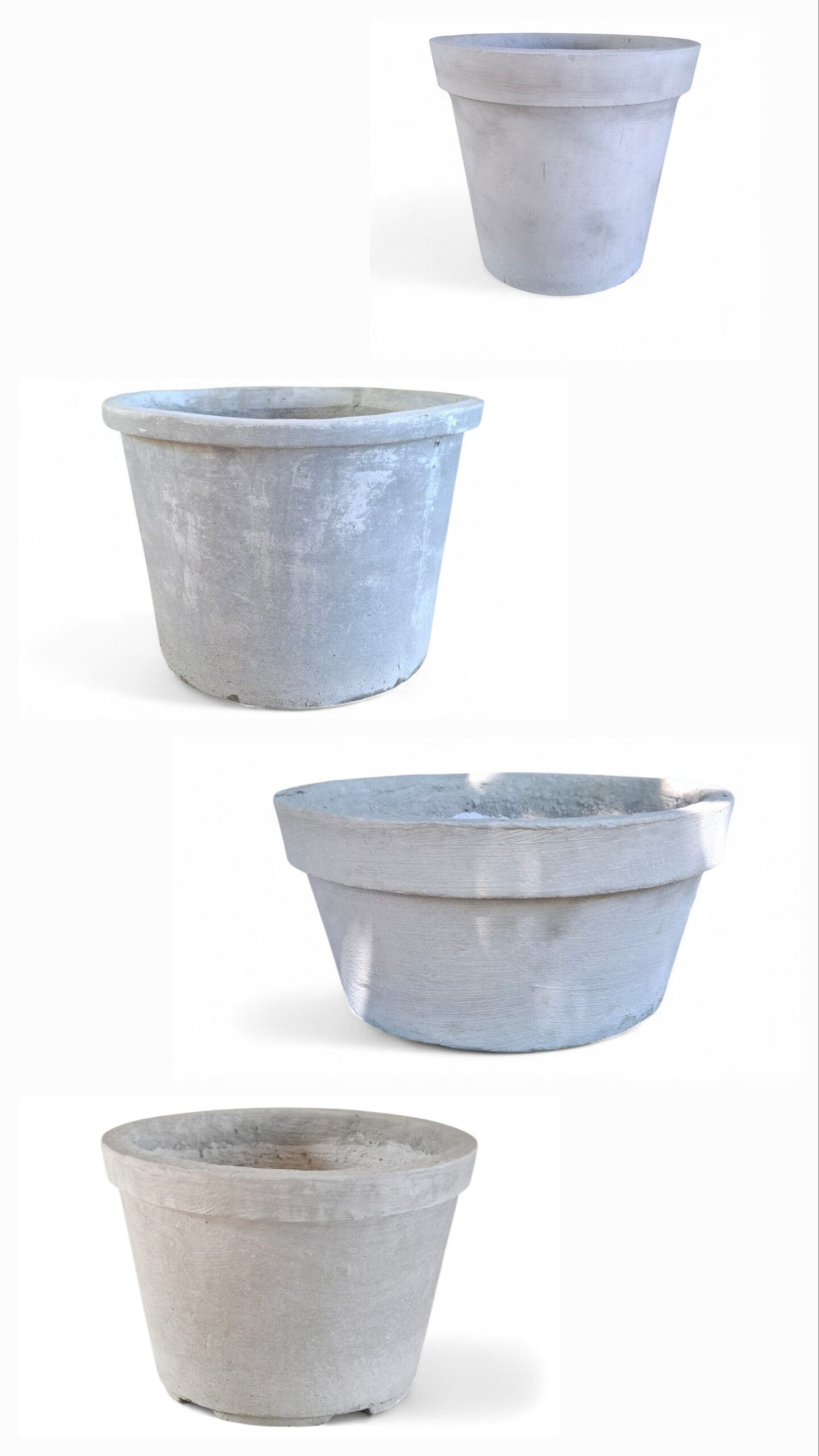 Classic Single-Rim Tapered Pot