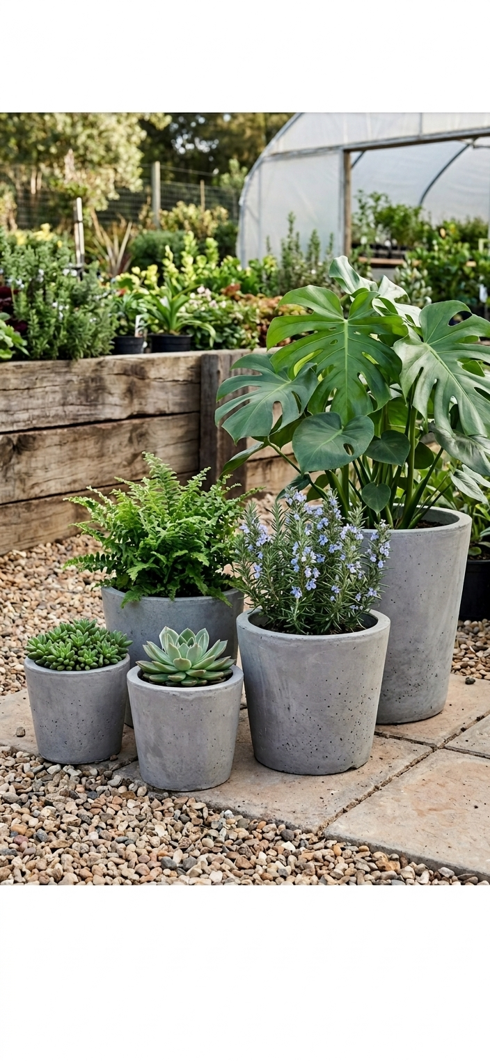 Studio Round Tapered Pot - Image 4